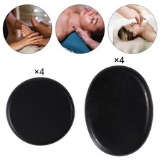 4x Professionnel Massage aux Pierres Chaudes Ensemble De Basalte Roches