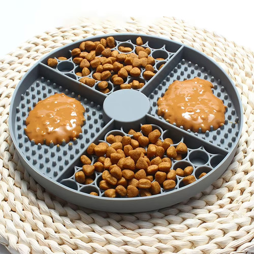 Tapis léchage silicone chat - léchage,