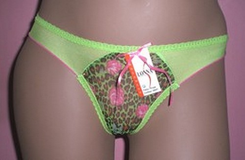 String léopard 3057 plusieurs - string,