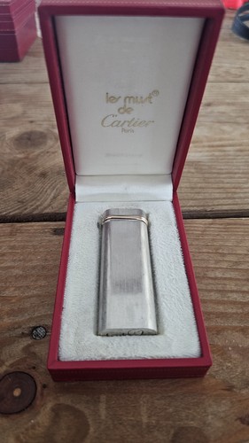 Briquet cartier trinity plaque - briquet,