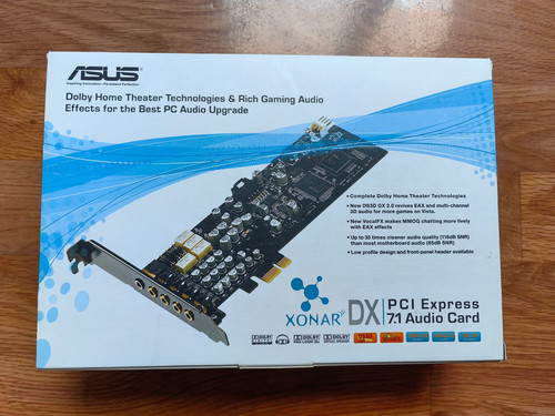 Carte son pcie - carte, xonar