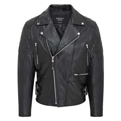 Veste cuir noir pour - noir,