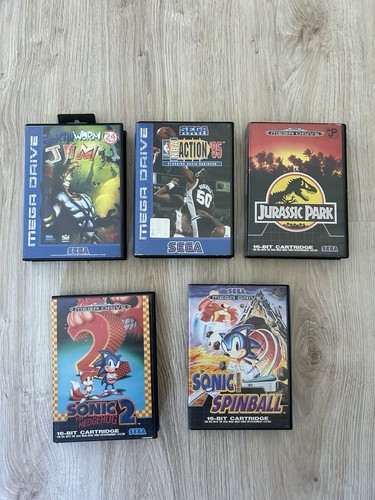 Lot jeux sega mega - jeux,