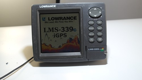 Used lowrance lms 339 - lms-339, igps