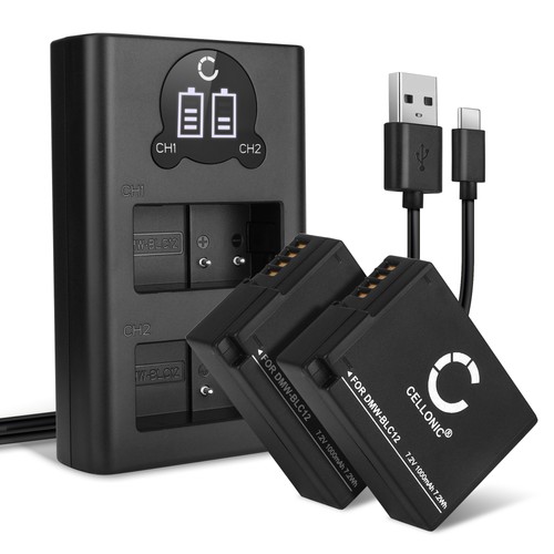 Batterie pour panasonic - 2x,