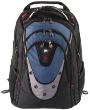 WENGER SWISS GEAR - 600638 - Ibex 17 " Ordinateur Portable Sac à Dos, Noir/Bleu