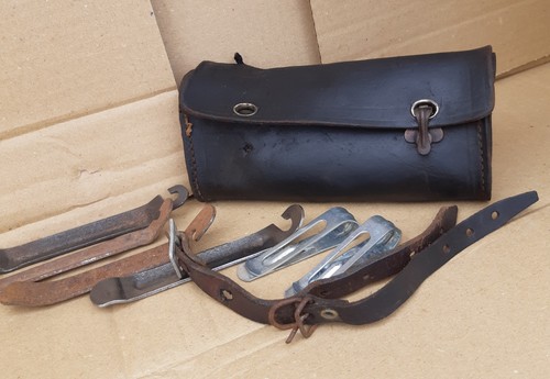 Ancienne sacoche selle - de, /