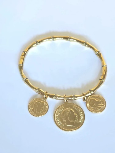 Bracelet breloques médaillons - breloques,