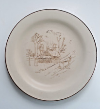 Va Au Lave-Vaisselle Making Maple Syrup Salad Dessert Plate Hand Crafted 7 1/2"