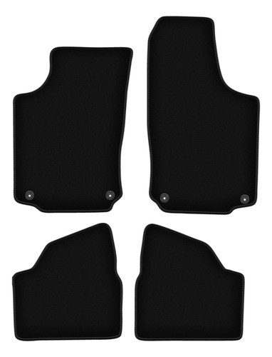Tapis sol velours noir - de,