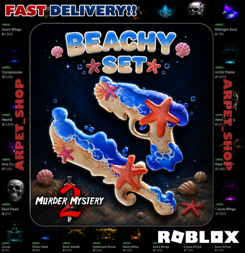 Beachy set murder mystery 2 - set, |