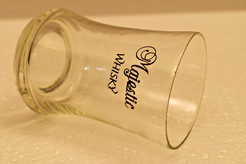 Verre publicitaire majestic - verre,