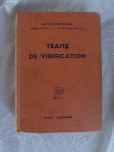 Traité vinification vin - de,