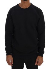 Pull En Coton Pour Homme Daniele Alessandrini Bleu Authentique
