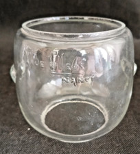 Villers NANCY Glassware Antique Glass Lantern Globes