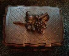 Ancien coffre français avec