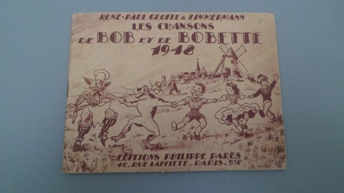 Ancien livret bob - ancien, et