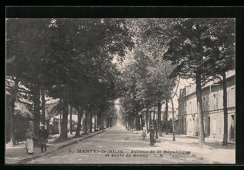 Cpa mantes jolie - mantes-la-jolie,, de