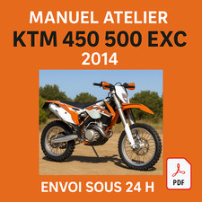 Manuel Atelier KTM 450 500 EXC
