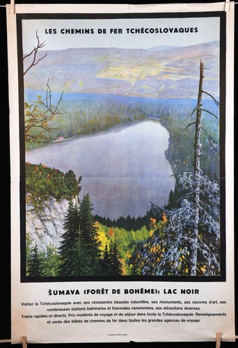 Affiche dolgov sumava - affiche, lac
