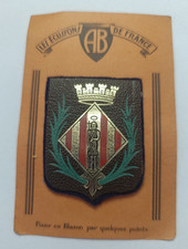 Ancien écusson à coudre