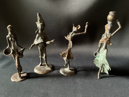 Statuettes africaine bronze - africaine,