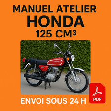 Manuel Atelier Honda 125 CM