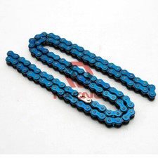 Blue 420 Chain 110 Link For 110cc 125cc Dirt Pit Bike Quad TaoTao SUNL ATV Steel