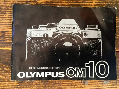 Olympus om10 manuel - manuel, texte