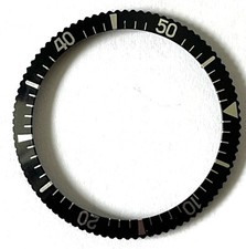 Lunette montre plongée sous-marine YEMA, LIP, MORTIMA... NOS 35,6 mm - J4-01>10