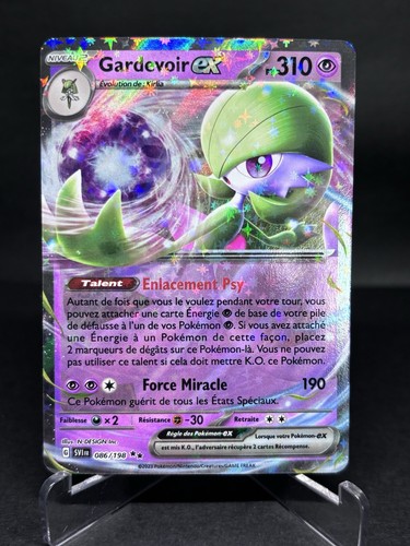 Carte pokémon gardevoir - gardevoir, ex
