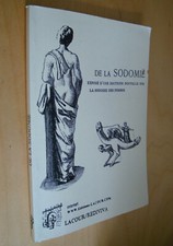 De la sodomie exposé d'une