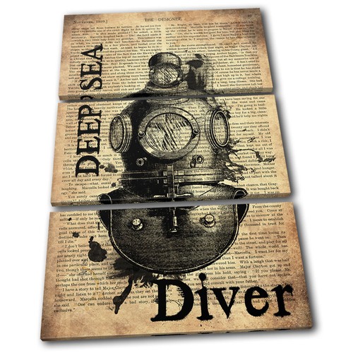 Diving helmet old industrial - helmet,
