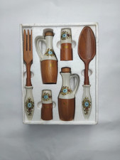 service à salade bois et