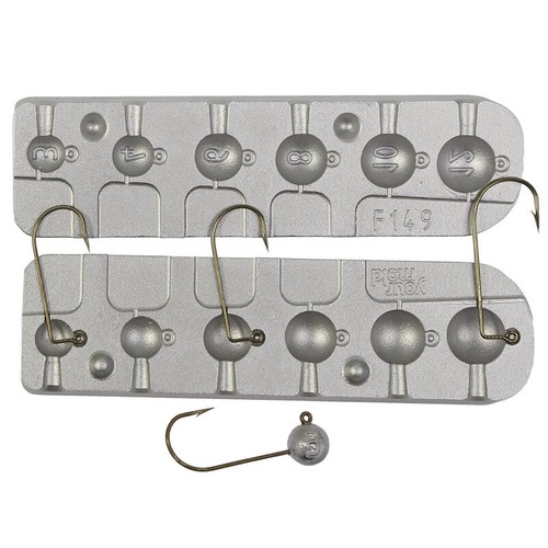 Moule plomb jig - rond, 3-4-