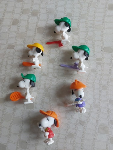 Snoopy lot 6 figurines - , de