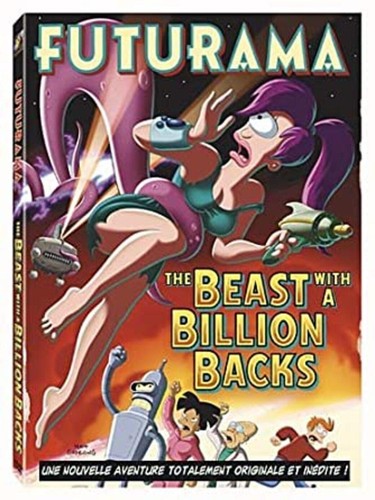 Dvd futurama the beast with - dvd,