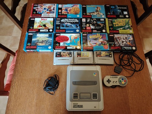 Console super nintendo 12 - console,