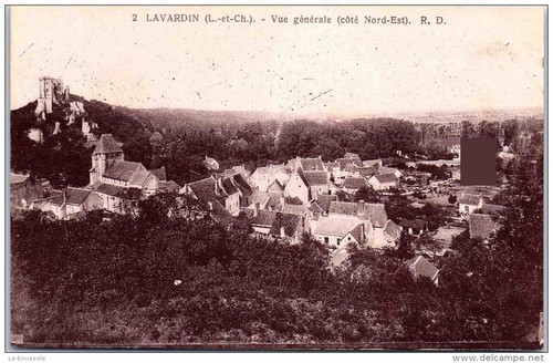 Lavardin vue generale - lavardin,