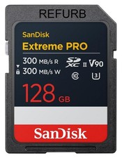 SanDisk - Extreme PRO 128GB SD UHS-II V90 Card