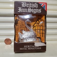 Lesney Matchbox BRITISH INN SIGNS Heritage Metal Miniatures THE SWAN Mint Boxed
