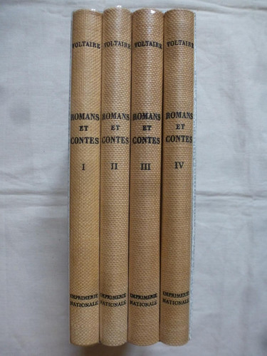 Romans contes 4 tomes - et, contes,