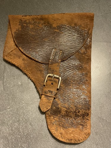 Ancien étui pistolet civil - , en