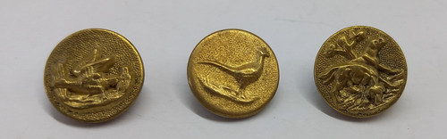 Anciens boutons chasse - anciens,