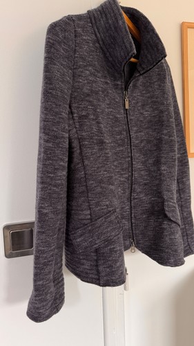 Veste gilet bleu - , chiné