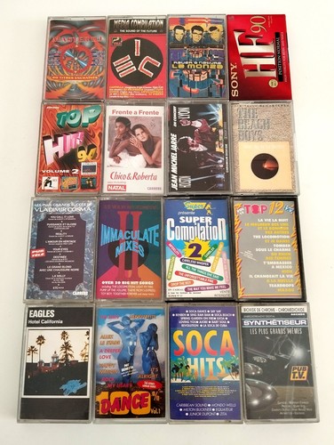 Cassettes audio tape mc - 16, k7