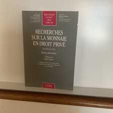 Livre De Droit Recherches Sur