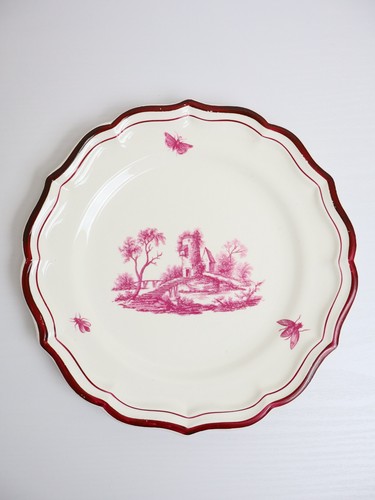 Assiette ancienne faïence - ancienne,