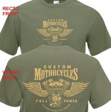 T-shirt -  CUSTOM MOTORCYCLES