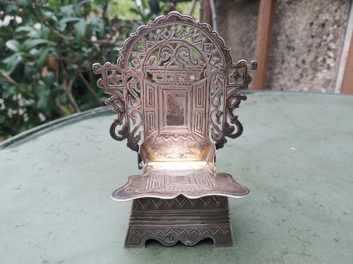 Boîte sel russe argent - russe,